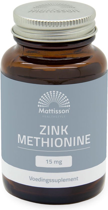 Mattisson - Zink Methionine 15mg - 90 Capsules