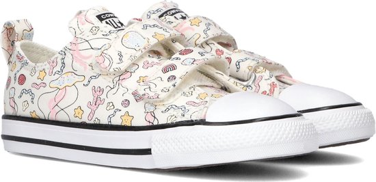 Converse Chuck Taylor All Star 2v Lage sneakers - Meisjes - Wit - Maat 21 |  bol.com