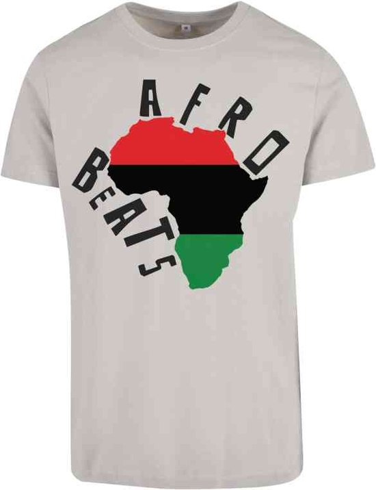 Mister Tee - Afro Beats Heren T-shirt - XXL - Grijs