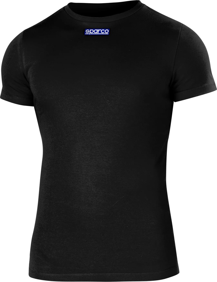 Sportshirt Sparco T-Shirt Zwart Maat M