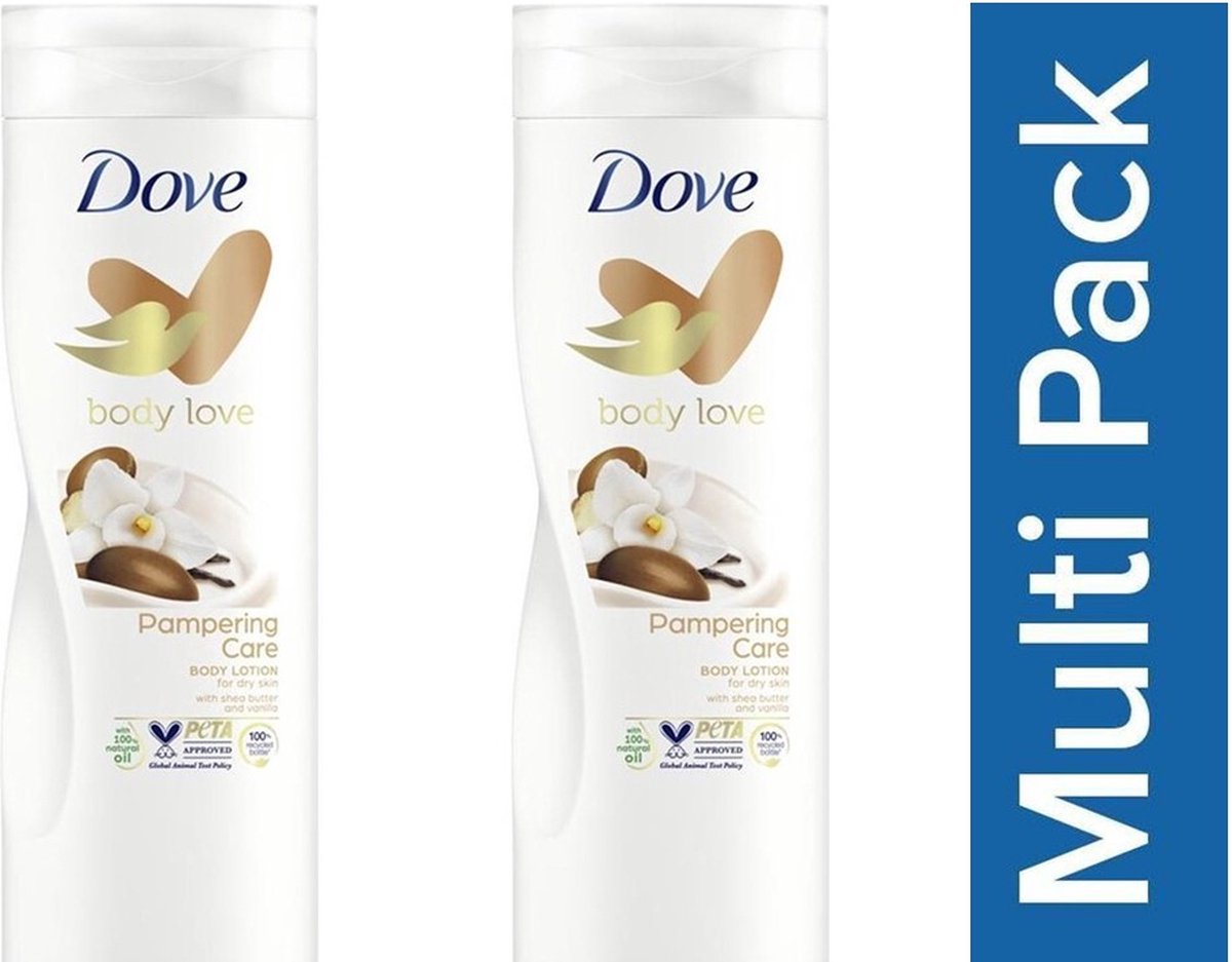 Dove Bodylotion XL Sheabutter & Vanille - DUOPAK - 2 x 400 ml