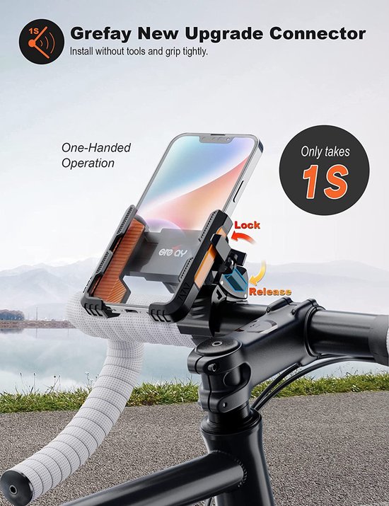 Fietstelefoonhouder - - iPhone hoesjes