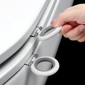 Multifunctionele Wc Seat Lifter Ringen (Set bestaat uit 2 ringen) - Toiletbril Optil Apparaat Raak - Wc-deksel Handvat - Toiletpot Bril Lifter Wc Accessoires - Toilet Bril Hygiënisch Optillen