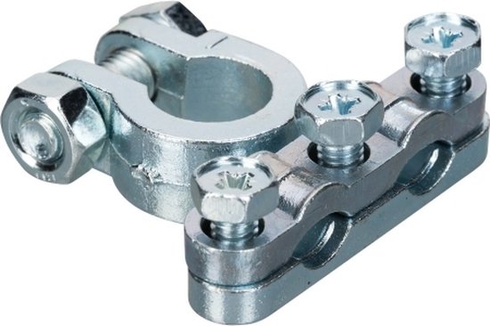 Accupoolklem 100A 2 stuks | - Startkabels