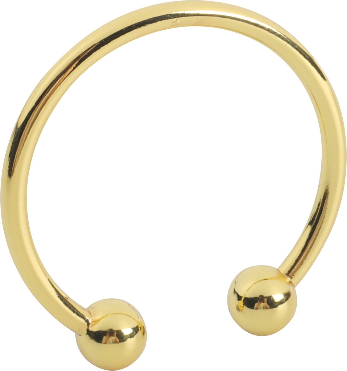 Goedkoopste Banoch | Glansring Betty Ø 30 mm | goudkleurige metalen eikelring | cockring