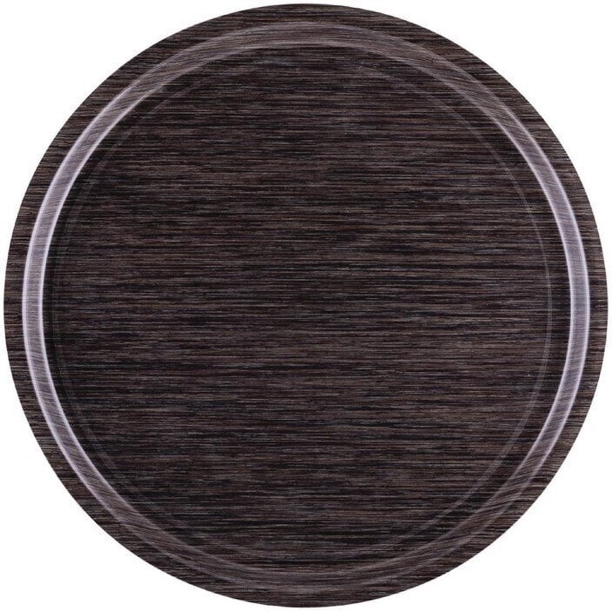 Roltex Original Dienblad Rond Wengé 45cm CS444 - Horeca & Professioneel