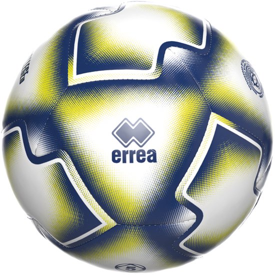Ballon de foot ERREA modèle College ID - Wit/ Vert Citron - Taille 5 | bol
