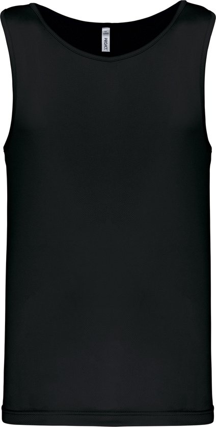 Herensporttop overhemd 'Proact' Zwart - XL