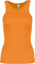 Damessporttop overhemd 'Proact' Oranje - XL