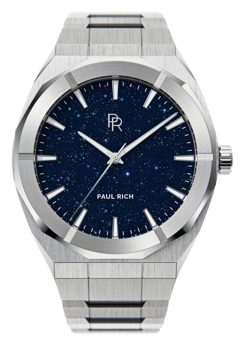 Paul Rich Cosmic Collection Silver COS04 horloge 45 mm