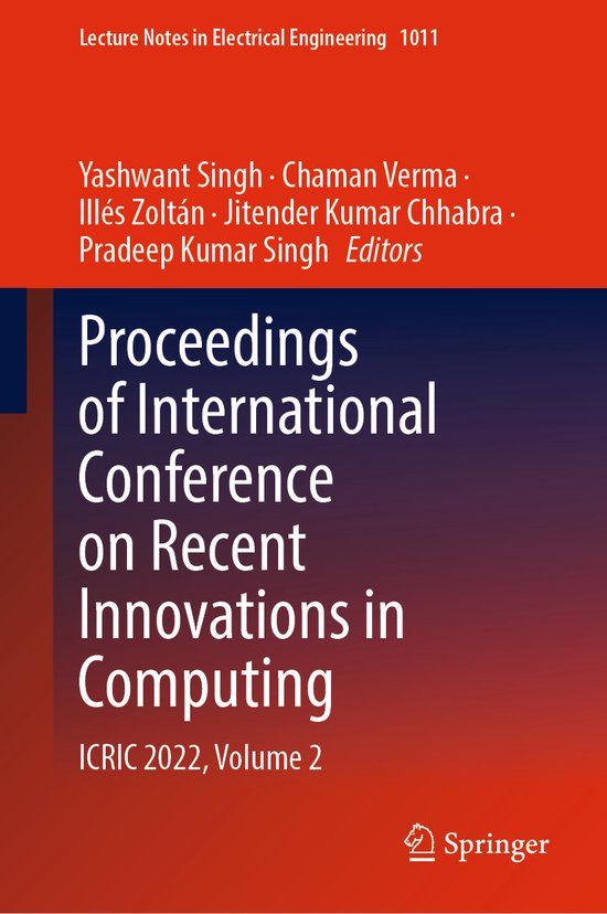 Lecture Notes in Electrical Engineering1011- Proceedings of  ... - cover