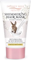 Donkey Milk Treasures Shimmering Hair Mask Without Rinsing 100ml | Haarmasker
