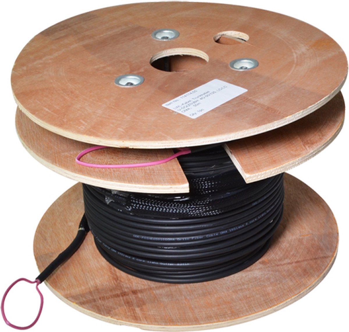 LogiLink FT2U160 InfiniBand en Glasvezelkabel 160 m LC U-DQ(ZN) BH Zwart