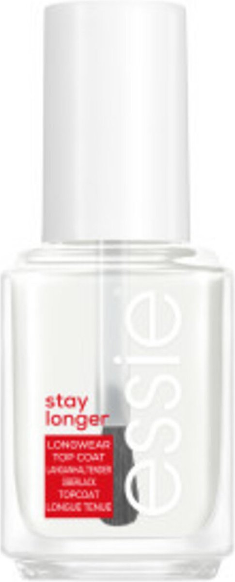 3x Essie Top Coat Stay Longer 13.5 ml