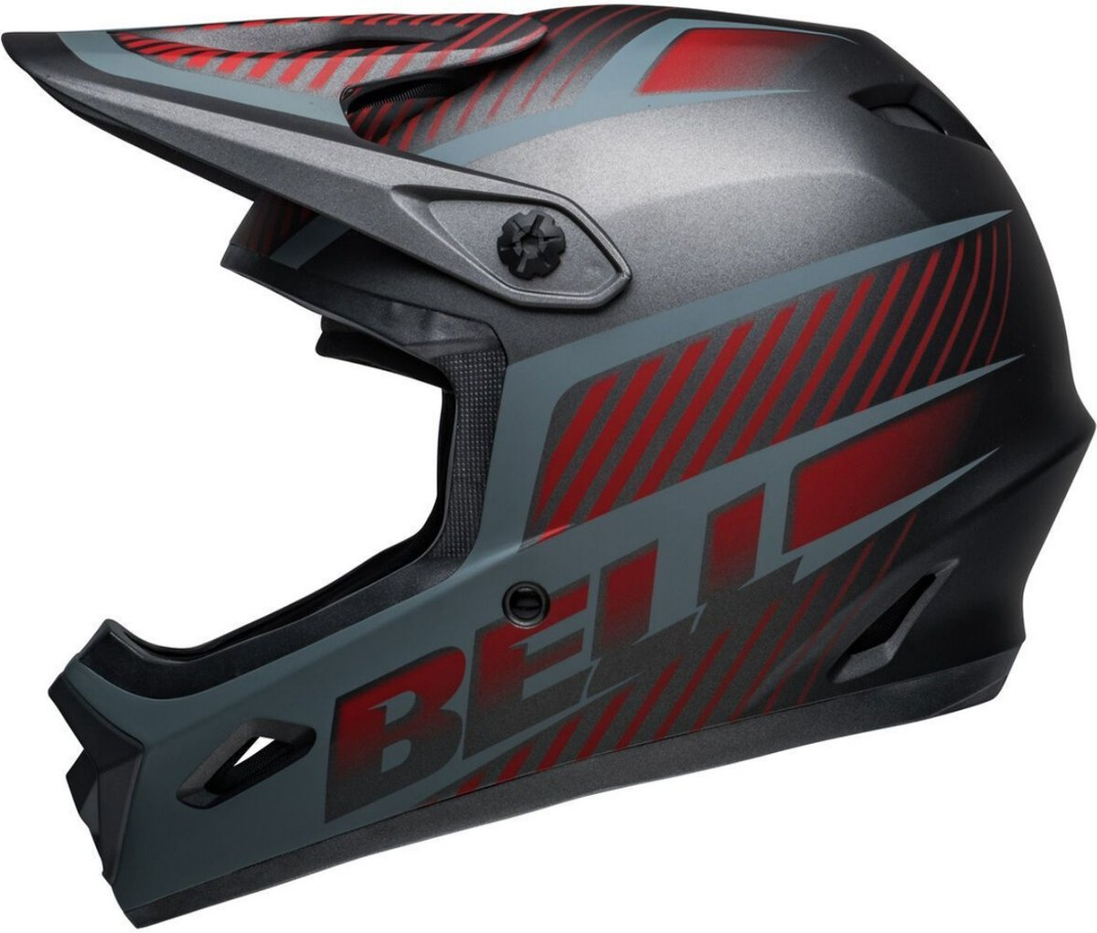 Bell Transfer Matte Charcoal/Gray Helm - Maat M (55-57cm) – foto 2