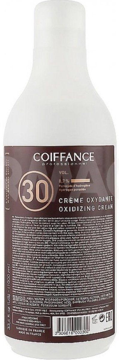Oxydant 30 VOL Couleur Papillon 1000ml COIFFANCE