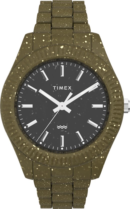 Timex Legacy Ocean TW2V77100 Horloge - Kunststof - Groen - Ø 42 mm