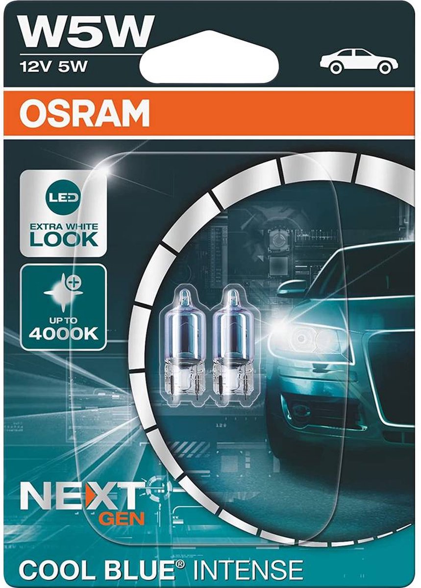 W5W OSRAM LED T10 LEDriving BLANC - 2825DWP-02B