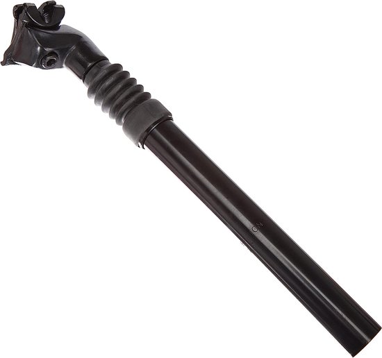 Zadelpen met vering 27.2 - zwart