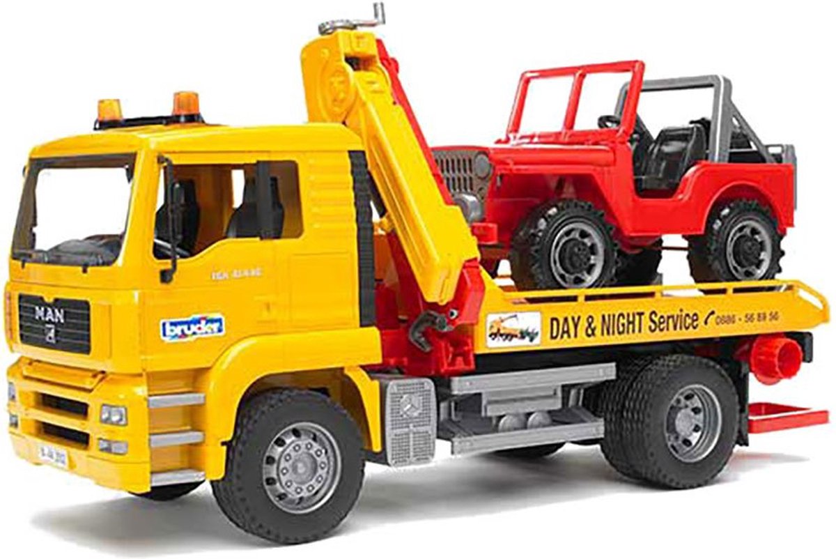 Bruder Man TGA Takelwagen — afbeelding 25