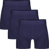 Comfortabel & Zijdezacht Bamboo Basics Rico - Bamboe Boxershorts Heren (Multipack 3 stuks) - Onderbroek - Ondergoed - Navy - XL