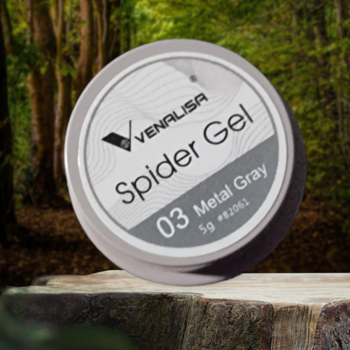 Goedkoopste Venalisa - Spider Gel - 03 Metal Grey - 5g - AliRose