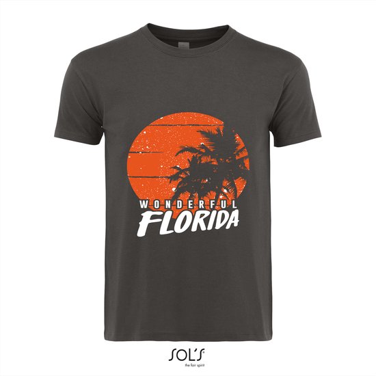 T-Shirt 279-38 Florida - 3xL, Dgrijs