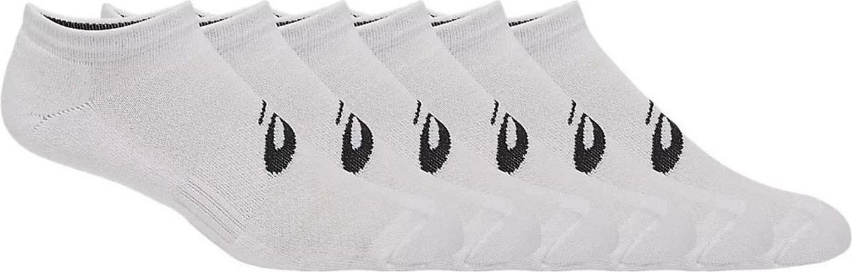 Asics Ankle Sock Performance 6-Pack Witte Sportsokken-35 38