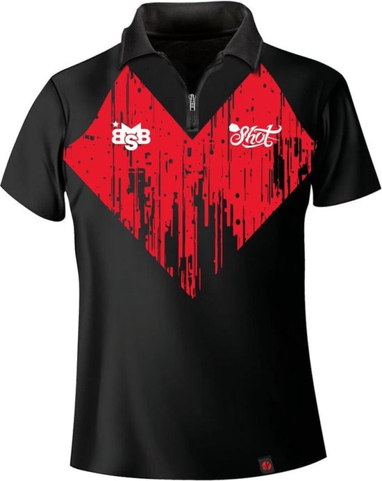 Foto: Shot michael smith player shirt maat medium