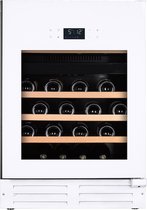 Temptech EX60DRW Elegance onderbouw wijnkoelkast - 2 zones - 46 flessen