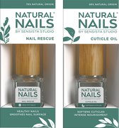 Sensista Natural Nails Come to the Rescue Set - nagelverzorging - Voordeelset