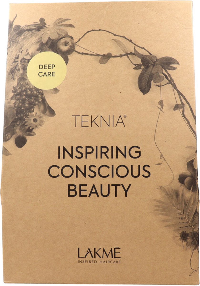 Versterkende Haarbehandeling Lakmé Teknia Inspiring Conscious Beauty Pack Deep Care