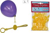 24 stuks Ballon Sluiters, Geel, Verjaardag, Themafeest, Ballonnen accessoires