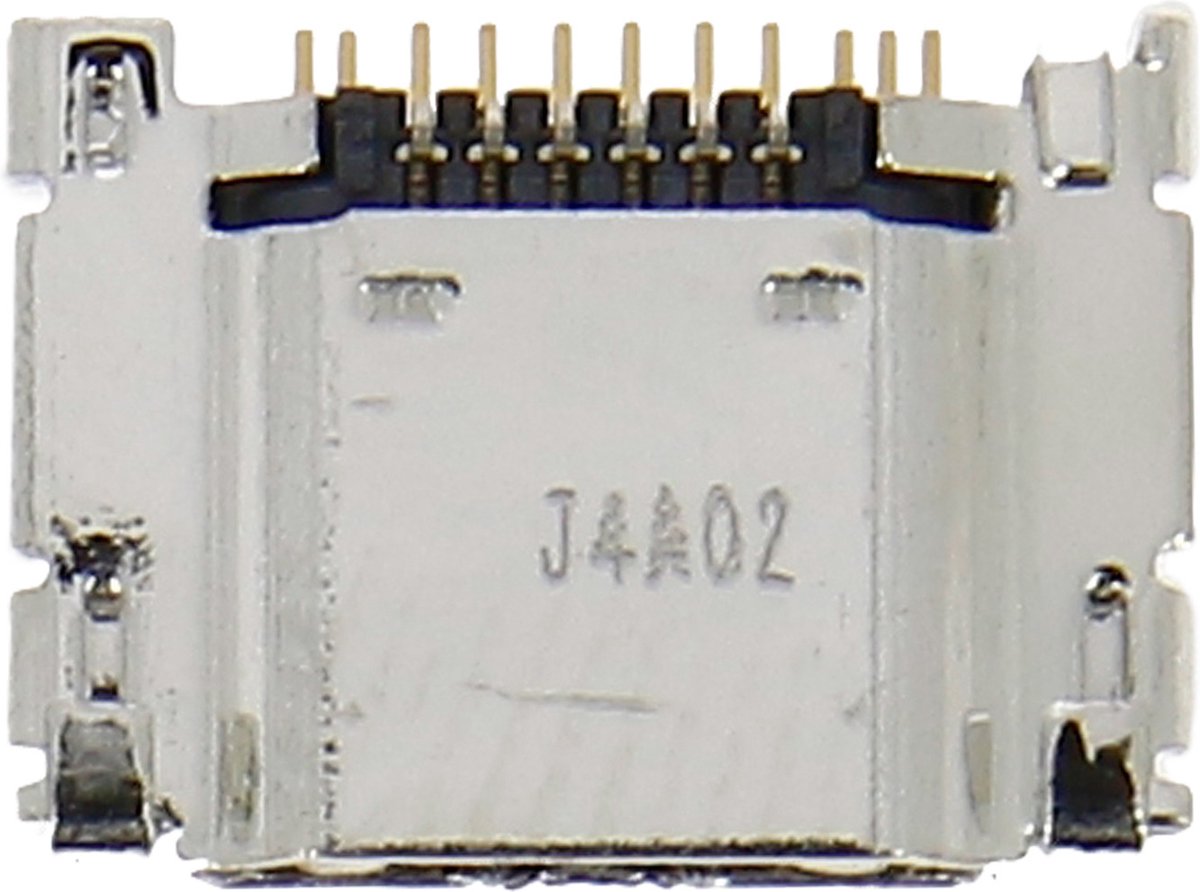 Avizar Oplaadconnector Geschikt voor Samsung Galaxy S3 met Micro-USB-aansluiting, Grijs