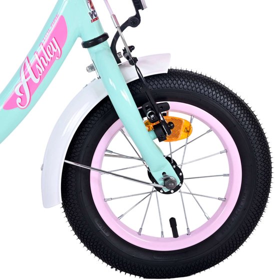 Volare Ashley Kinderfiets - Meisjes - 12 inch - Groen van Volare — afbeelding 3