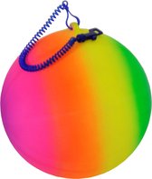 Summerplay Porte-clés boule Rainbow -20 cm - avec cordon