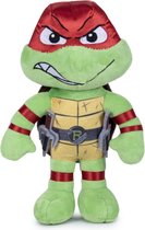 Raphael (Rood) Teenage Mutant Ninja Turtles (Mutant Mayhem) Pluche Knuffel 30 cm [Nickelodeon Plush Toy | Speelgoed knuffeldier knuffelpop voor kinderen jongens meisjes | Michelangelo, Leonardo, Donatello, Raphael]
