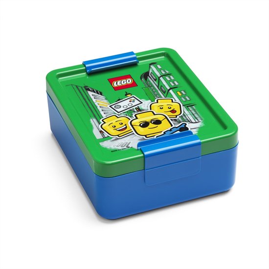 LEGO Iconic Bread Bin Boy - 17x13,5x6,9 cm - Bleu