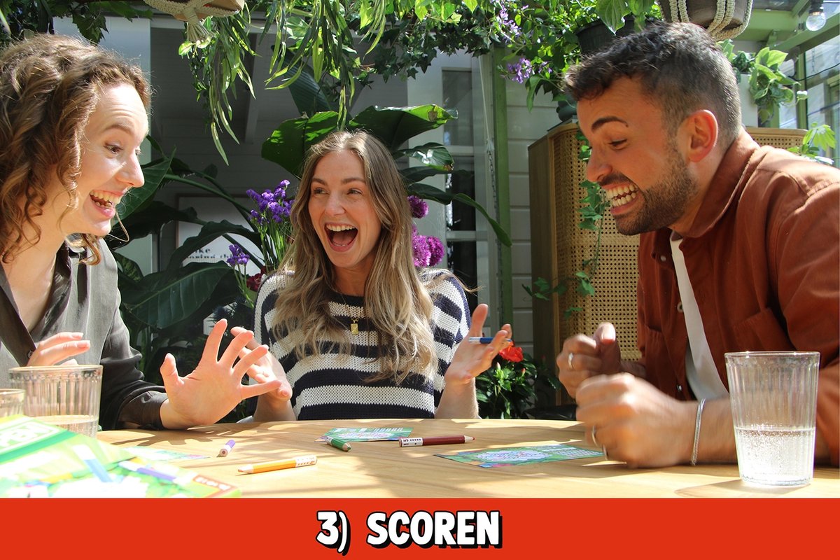 999 Games - Pick a Pen - Tuinen - Dobbelspel - Dobbelen met potloden - Scorevellen van 3 verschillende niveaus - Gezelschapsspel - Familiespel - Klein cadeautje - bevat spelregels in NL en EN — afbeelding 5