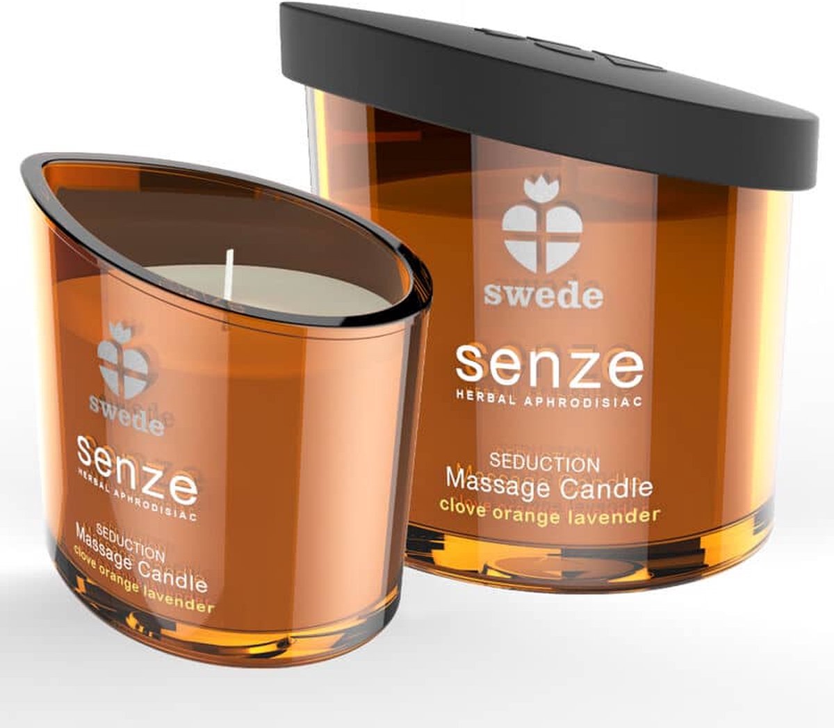Goedkoopste Swede - Senze Seduction Massage Candle Clove Orange Lavender 50 ml