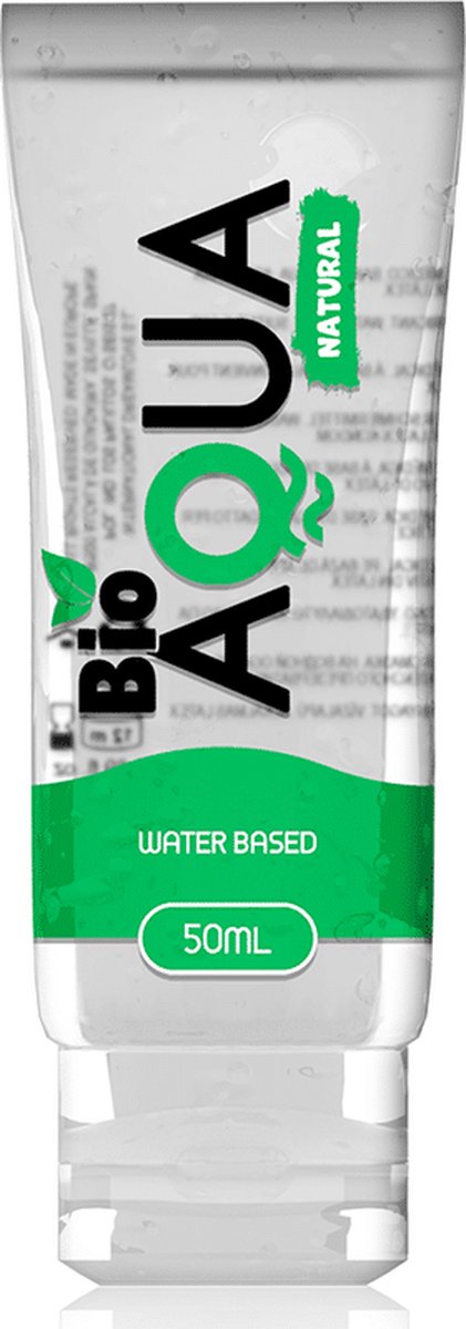 Goedkoopste BIOAQUA | Bioaqua Lubricant Natural Ingredients Water Based 50 Ml | Lubricant | Bio Lubricant