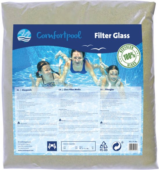 Comfortpool glasparels voor filterpomp | 20 kg