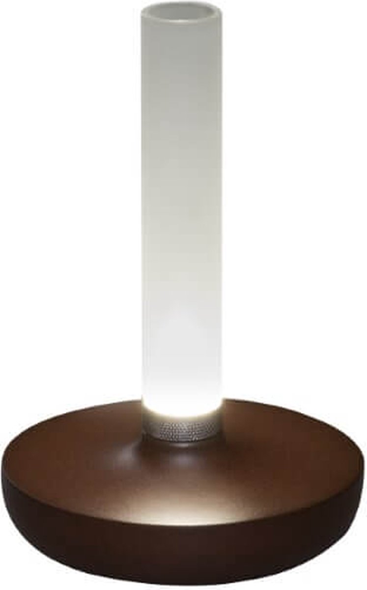 Oplaadbare tafellamp Biarritz roestbruin - 7827-973
