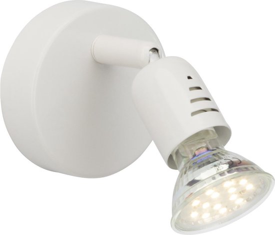 Brilliant Orban LED Wandspot – 1-flammig, 4,5W 380lm 3000K, Metall, Schwenkbar, Energieklasse A++