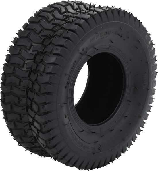 vidaXL Kruiwagenbanden Set 15x6.00-6 - 4 Stuks - Zwart Lekbestendige Banden - Kruiwagenbanden - Tuin Gereedschap - Tuingereedschap - Vervoerlasten van VidaXL — afbeelding 5