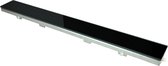 CityLine TopDesign Glasrooster Zwart voor douchegoot - Lengte: 80 cm