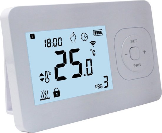 Vloerverwarming zoneregeling thermostaat QH-W klokthermostaat - Quality Heating