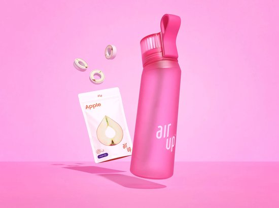 Air up Drinkfles - Inclusief 3 Pods - Starterset - 650 ml - Hot Pink