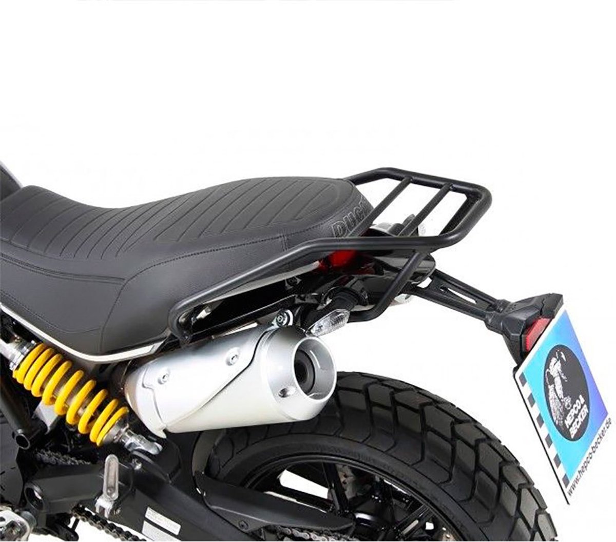 HEPCO BECKER Ducati Scrambler 1100/Special/Sport 18 6547566 01 01 Montageplaat