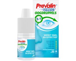 Prevalin Direct Oogdruppels- Prevalin Direct oogdruppels werken snel en effectief bij 5 veel voorkomende oogsymptomen